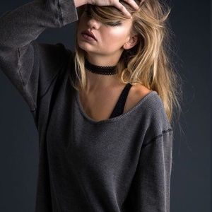 Emma & Sam Gray thermal henley xs LF